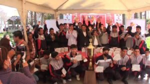 El alcalde felicitó y entregó reconocimientos a los jugadores del Club “Gobierno Municipal