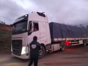 DECOMISAN CAMIÓN CON CONTRABANDO EN LA RUTA YACUIBA-TARIJA