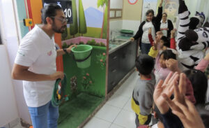 Alcaldía capacita a niños de primaria de la U. E. Bernardo Navajas Trigo II