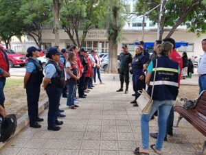 Alcaldia continúa con el reordenamiento de comerciantes en plazas y parques
