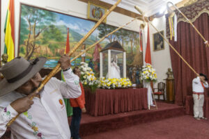  Alcalde de Tarija recibe la visita de la Virgencita de Chaguaya