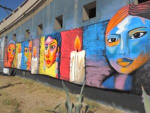 Alcaldía de Tarija promueve mensajes de prevención de la violencia de género a través del arte