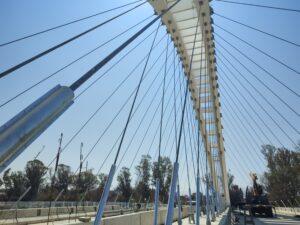 Alcalde de Tarija afirma que el puente 4 de julio está prácticamente terminado