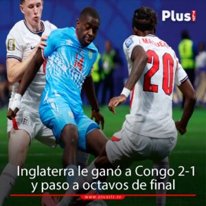 Inglaterra sufre ante Congo pero clasifica