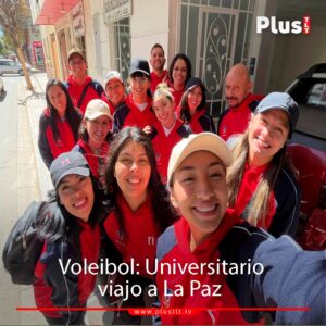 Universitario viajó a La Paz