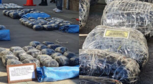 Felcn secuestra 208 paquetes de marihuana ocultos en un taxi y aprehende al conductor